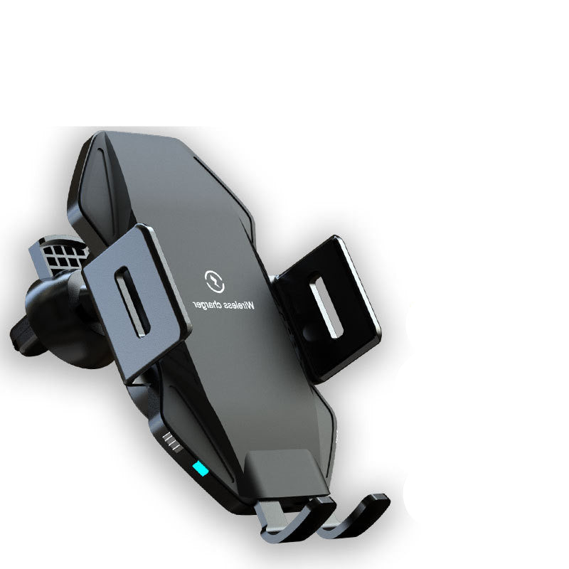 Încărcător Auto Wireless cu Clemă Automată – 15W Încărcare Rapidă