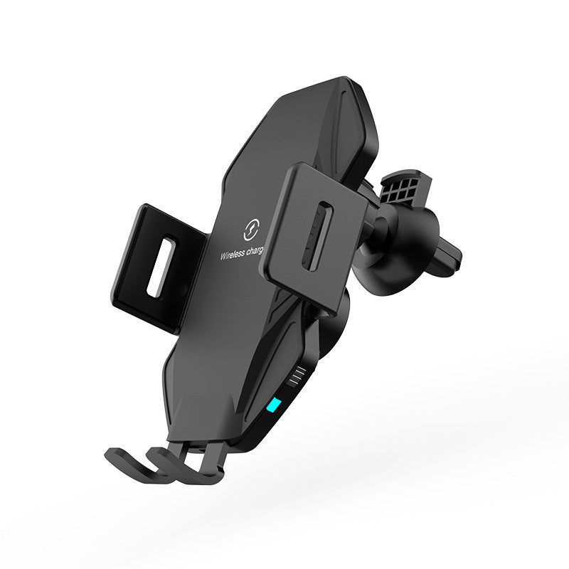 Încărcător Auto Wireless cu Clemă Automată – 15W Încărcare Rapidă