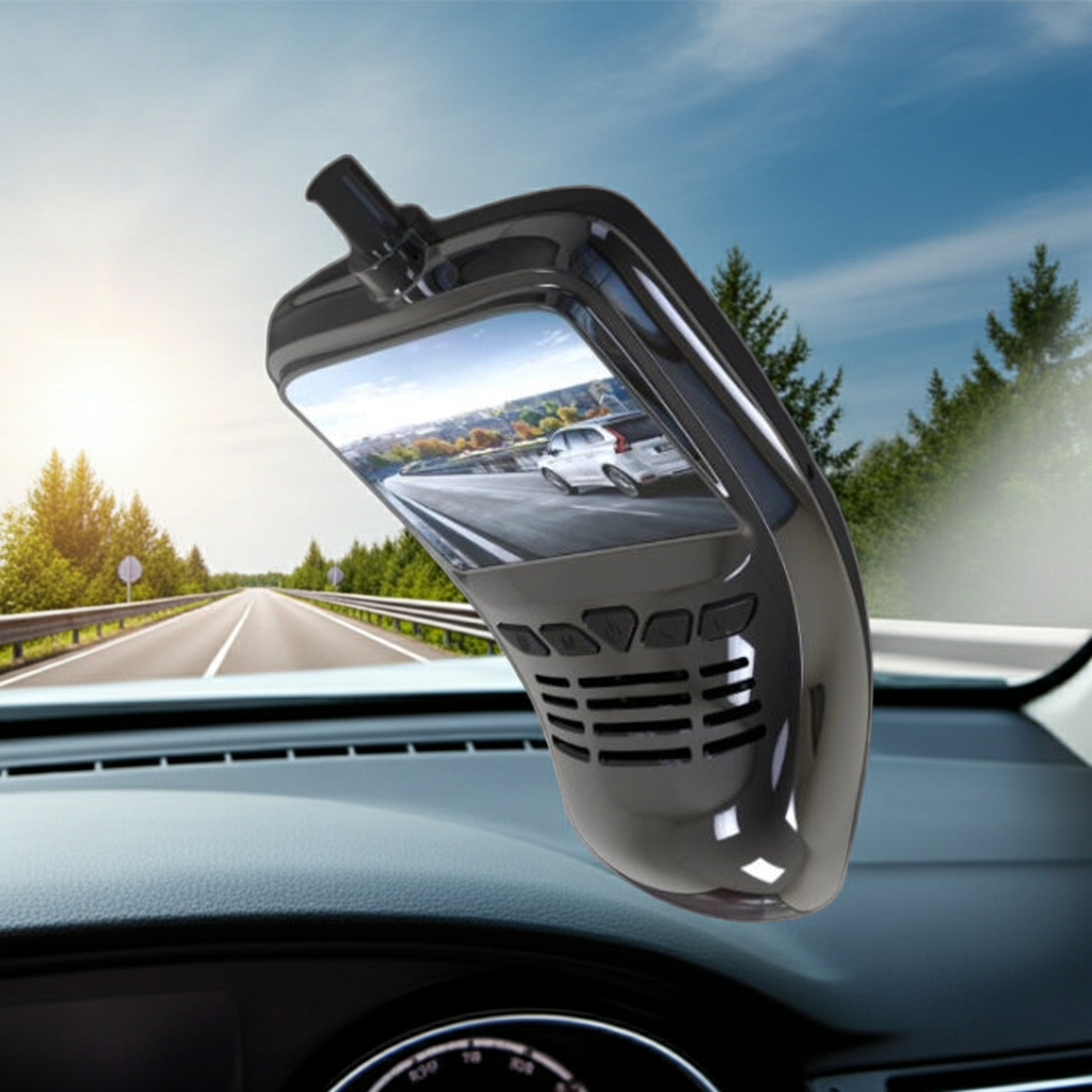 Cameră Auto DVR Full HD cu Wi-Fi – Înregistrare Video 1080P pentru Mașină