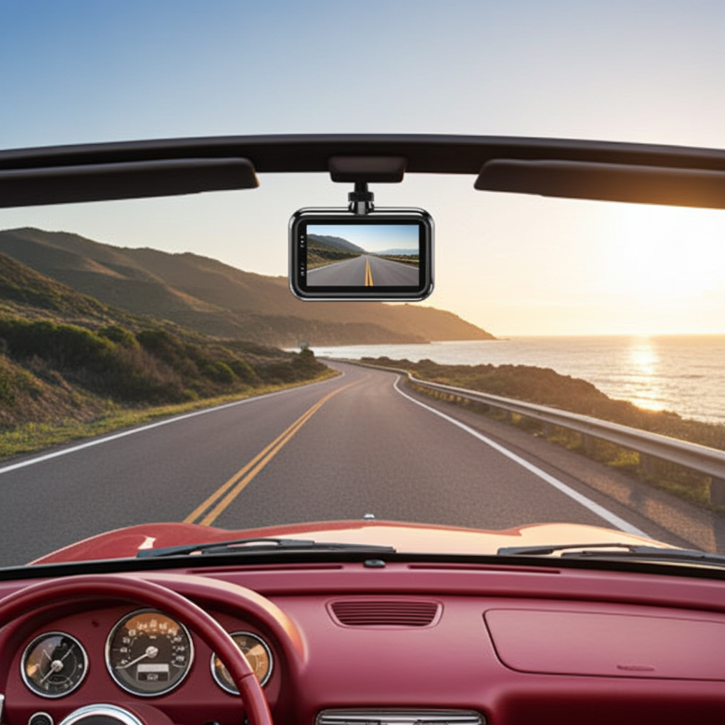 Cameră Auto DVR Full HD cu Wi-Fi – Înregistrare Video 1080P pentru Mașină