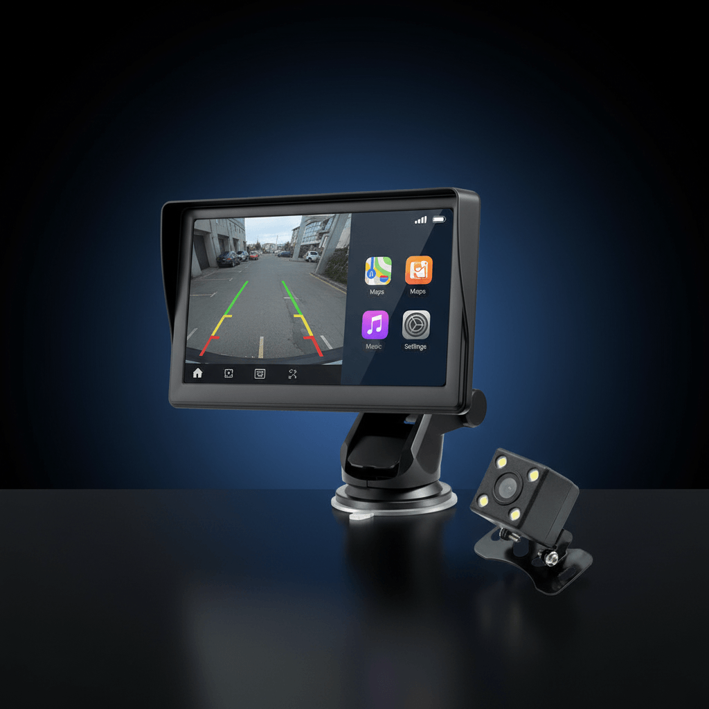 Ecran Auto Wireless CarPlay de 7 inch pentru navigație