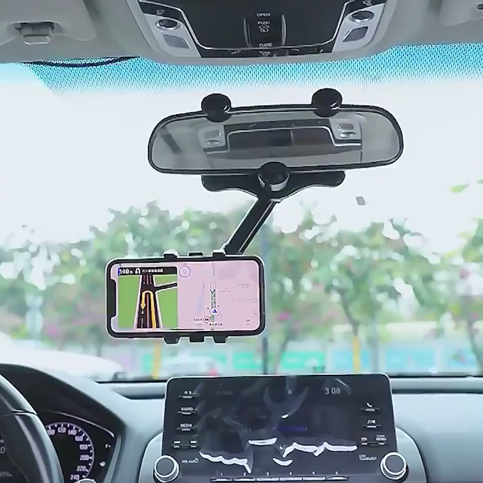 Sun Visor Chuck Car Mount Multifunctional Navigati