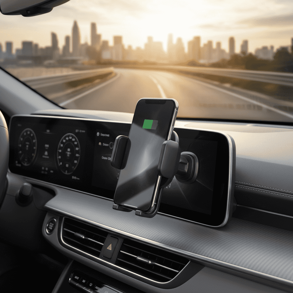 Wireless Car Charger – interior auto