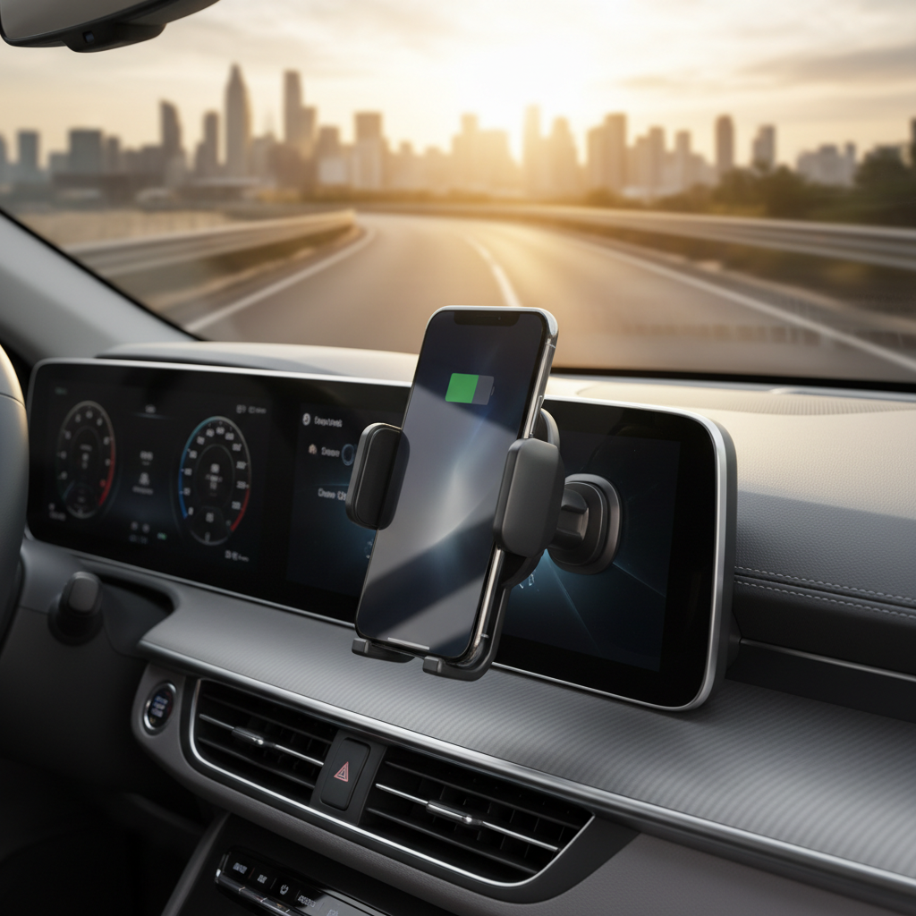 Wireless Car Charger – interior auto